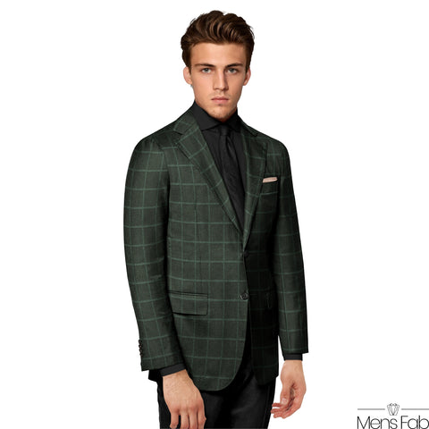 Vimal Check Suit Terry rayon